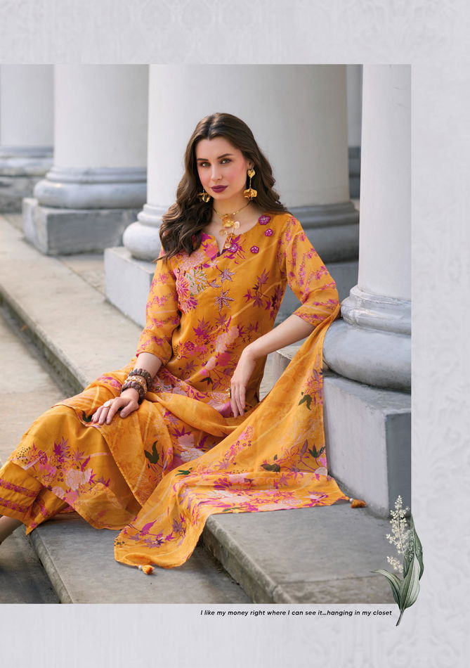 Rubina Vol 2 By Lady Leela Handwork Organza Designer Readymade Suits Wholesalers In Delhi